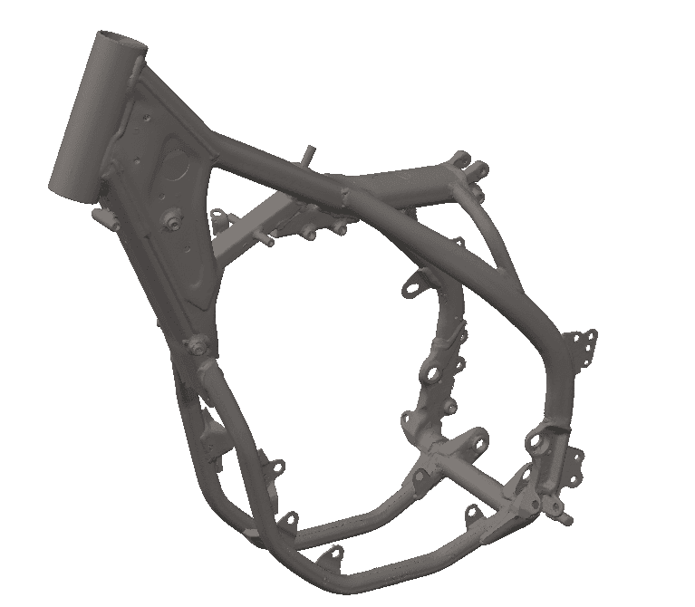 Отсканированная рама мотоцилка